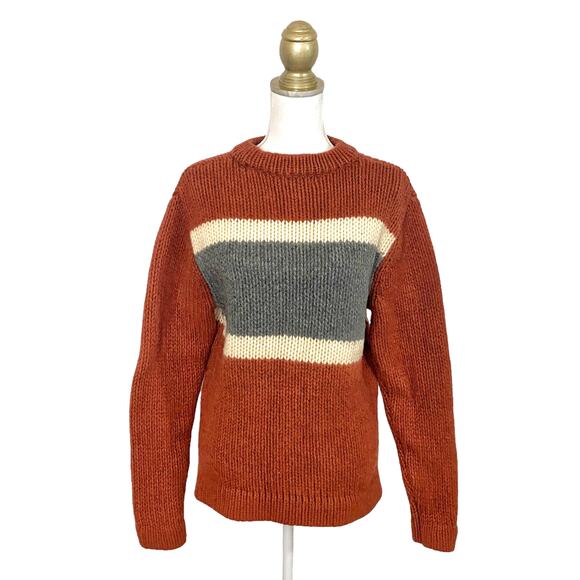 American Eagle Vintage Lambswool Rugby Sweater - M - Picture 2 of 7